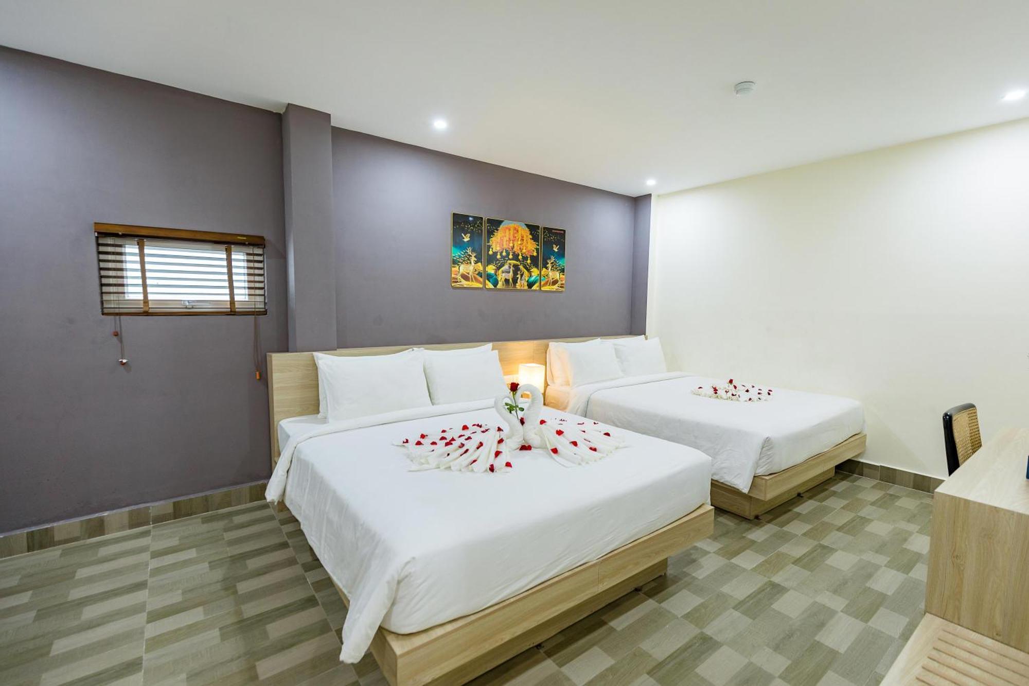 Cat Ba Violet Hotel Chan Chau Экстерьер фото